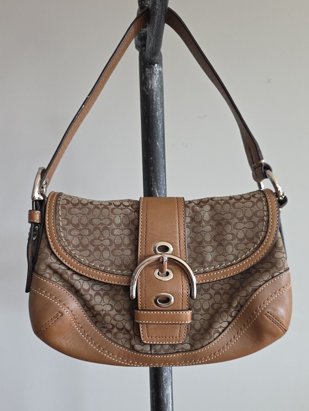 Coach Vintage Soho Signature Canvas Shoulder Bag